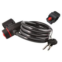 Bicycle Cable Lock Black