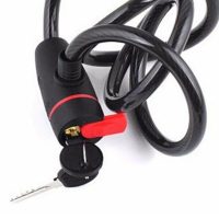 Bicycle Cable Lock Black