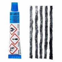 Bike Bicycle Weldtite Tubeless External Repair Strings with Rubber Solution