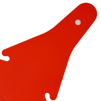 Bicycle Rear Tyre Fender Ass Saver Mudguard Red