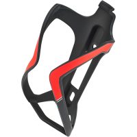 Matte Black and Red Bottle Cage