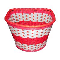 Kids Bike Baskets for Woman red