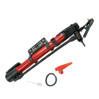 Hand Tire Pump red