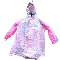 Light Pink Kids Rain Coat