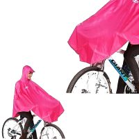 Nylon Bicycle Poncho Pink