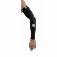 Cycling Knee Warmers Santini Totem Black XL/XXL Thermal Knee Protection 