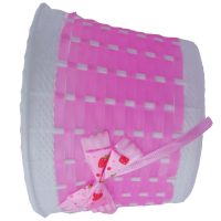 Girls Pink Bicycle Basket