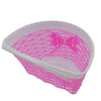 Girls Pink Bicycle Basket