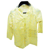 Kids Yellow Waterproof Jacket Small