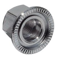 Track Nut - Silver, 1cm