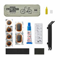 Weldtite Bicycle Cycle Bike Vintage Retro Puncture Repair Kit With Tyre Levers