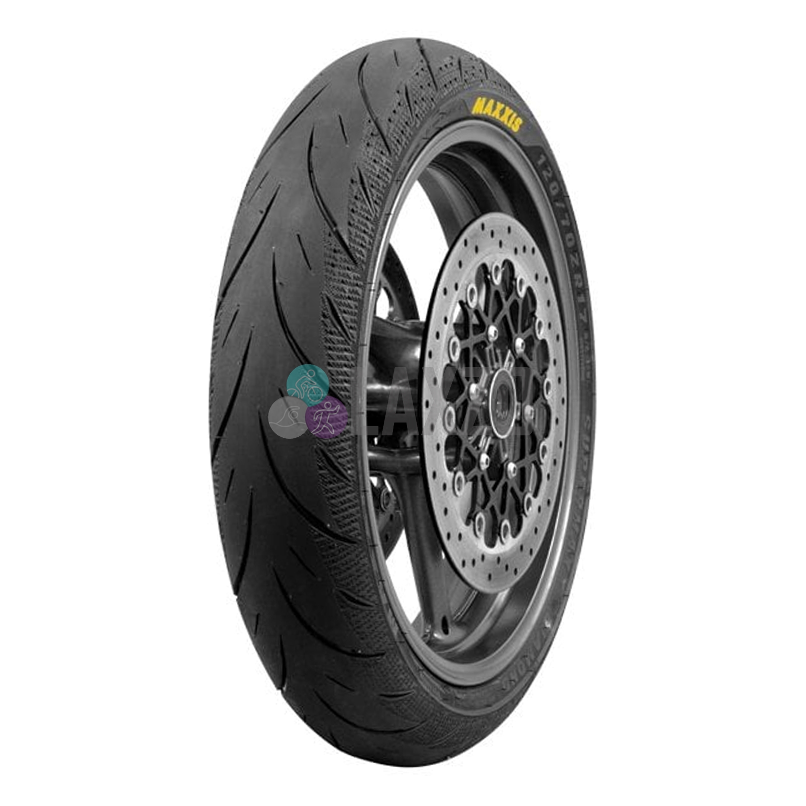 Maxxis Diamond  MATCHED TYRE PAIR 120/70-ZR17 and 160/60-ZR17