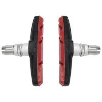 1 Pair V Brake Blocks Cycle Bike Bicycle Mtb Mountain Bike Brake Blocks Pads Red - Image 4