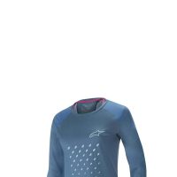 ALPINESTARS WOMEN'S JERSEY - STELLA ALPS 6.0 LS JERSEY 2020: MID BLUE L - Image 5