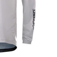 AlpineStars Youth Racer Factory Long Sleeve Jersey Black/White S - Image 5