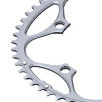 Stronglight Dural 5083 130 PCD Bike MTB Chainring 9/10 Speed Silver 52T Outer - Image 7