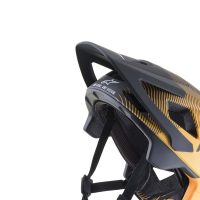 ALPINESTARS VECTOR PRO A2 HELMET 2021: MATTE EBONY/TANGERINE L - Image 5