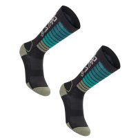 AlpineStars Drop Socks 22 Black/Yellow S Bike Cycle Bicycle - Image 8