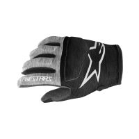 AlpineStars Youth Racer Gloves Black/Melange/Grey/White L - Image 2