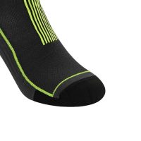 AlpineStars Summer Socks 15 Black/Acid Yellow S Bike Cycle Bicycle - Image 3