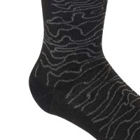 AlpineStars Drop Socks 15 Black/Mid Grey L Bike Cycle Bicycle - Image 4