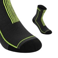 AlpineStars Summer Socks 15 Black/Acid Yellow S Bike Cycle Bicycle - Image 6