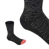 AlpineStars Drop Socks 15 Black/Mid Grey S Bike Cycle Bicycle - Image 7