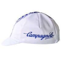 Gitane Campagnolo Retro Cotton Cycling Vintage Cap - White - Image 4