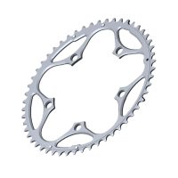 Stronglight Dural 5083 130 PCD Bike MTB Chainring 9/10 Speed Silver 52T Outer - Image 3