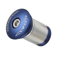 1.1/8 Reuseable 2-Step Design Ahead Plug for Fork Steerers Acor 28.6mm Blue" - Image 2