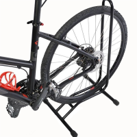 Bike Stand Adjustable Floor Vertical Parking Rack Bicycle Storage Holder Display - Image 8