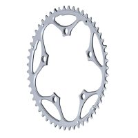 Stronglight Dural 5083 130 PCD Bike MTB Chainring 9/10 Speed Silver 52T Outer - Image 4