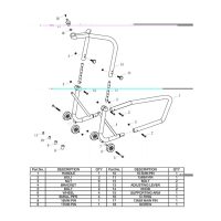 BikeWorkshop Front Headstock Paddock Stand Jl-M05401 - Image 6