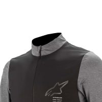 AlpineStars Nevada Long Sleeve Jersay Melange/Grey/Black XL - Image 3