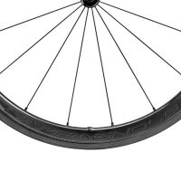 Campagnolo Bora WTO 45 2-Way Tubeless Clincher Wheels Dark Label Frt + Brake Pads - Image 5