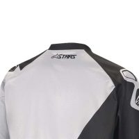 AlpineStars Youth Racer Factory Long Sleeve Jersey Black/White XL - Image 6