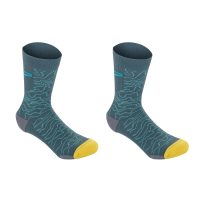 AlpineStars Drop Socks 15 Athlantic/Ceramic L Bike Cycle Bicycle - Image 7