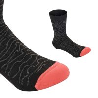 AlpineStars Drop Socks 15 Black/Mid Grey S Bike Cycle Bicycle - Image 6