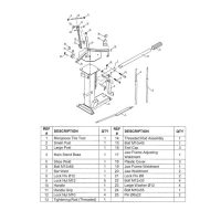 BikeWorkshop JL-C03006 Workshop manual tyre changer 6-21" wheels - Image 6