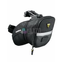 Bicycle Saddle Seat Bag Aero Wedge Pack QuickClick Mount Black Topeak Medium - Image 2