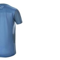 ALPINESTARS WOMEN'S JERSEY - STELLA ALPS 6.0 SS JERSEY 2020: MID BLUE S - Image 7