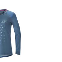 ALPINESTARS WOMEN'S JERSEY - STELLA ALPS 6.0 LS JERSEY 2020: MID BLUE L - Image 7