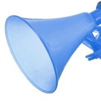 Portable Traditional Air Squeeze Honking Horns Plastic