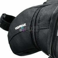 Bicycle Saddle Seat Bag Aero Wedge Pack QuickClick Mount Black Topeak Medium - Image 10