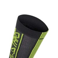 AlpineStars Summer Socks 22 Black/Acid Yellow L Bike Cycle Bicycle - Image 5