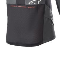 AlpineStars Drop 8.0 Long Sleeve Jersay Black/Coral M - Image 7