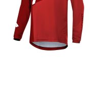 ALPINESTARS YOUTH RACER FACTORY LONG SLEEVE JERSEY 2020: BURGUNDY BRIGHT RED WHITE XL - Image 4