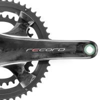 Bicycle Record 12 Speed Carbon Chainset 175mm 34/50 - Black - Image 5