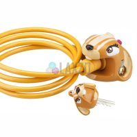 Bicycle Cable Lock Kids Crazy Stuff with Key 5 x 1200mm Chipmunk - Image 2