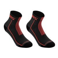 AlpineStars Summer Socks Black/Bright Red M Bike Cycle Bicycle - Image 8